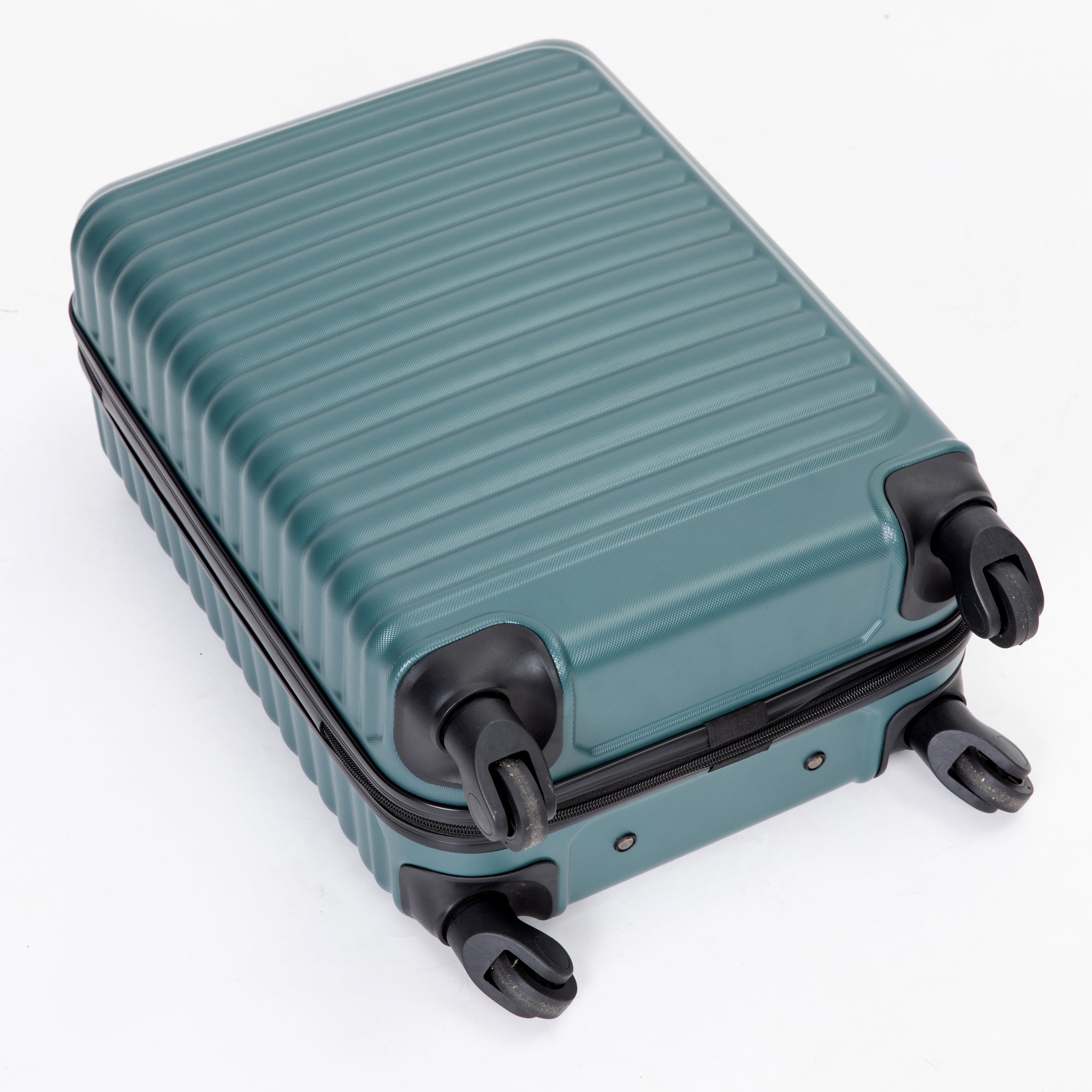 20" Carry on Luggage: Lightweight Spinner Suitcase, Green