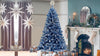 6FT Pre-Lit Artificial Fir ChristmasTree, Snow Flocked Xmas Tree with 750 Branch Tips - Festive Holiday Decor for a Merry Christmas Celebration - Ideal Size for Indoor Spaces