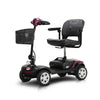 Compact Travel Mobility Scooter with 300W Motor for Adult-300lbs, PLUM