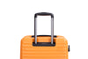 3 Piece Lightweight Luggage Set with TSA Lock, Double Spinner Wheels & Two Hooks - PC+ABS Suitcase (21/25/29) in Orange