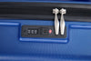 3 Piece Luggage Sets: Lightweight & Durable Expandable Suitcase with Hooks, Spinner Wheels, TSA Lock, Dark Blue (21/25/29)