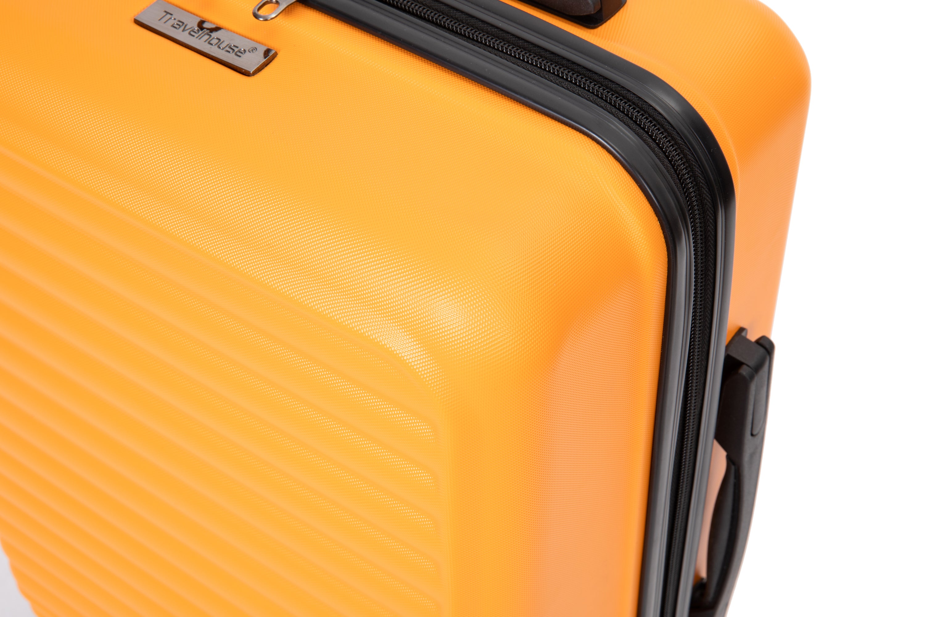 20" Carry on Luggage, Lightweight Suitcase, Spinner Wheels, Orange