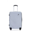 Expandable 3 Piece Lightweight Luggage Sets with Spinner Wheels, TSA Lock, and Two Hooks - Silver (21/25/29)