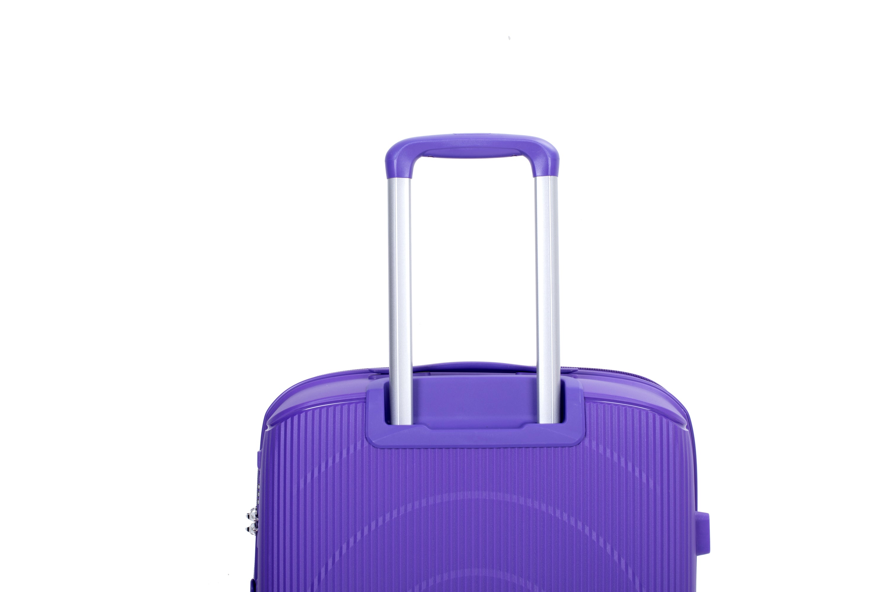 Expandable Hardshell Suitcase Double Spinner Wheels Luggage Sets Lightweight Durable Suitcase with TSA Lock, 3-Piece Set (20/24/28), Purple