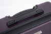 3 Piece Luggage Sets with Spinner Wheels, TSA Lock, Lightweight ABS Suitcase - Purple (20/24/28)