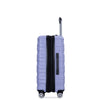 3 Piece Lightweight & Durable Expandable Suitcase Set with Hooks, Spinner Wheels, TSA Lock, (21/25/29) Light Purple