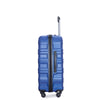 3 Piece Luggage Sets: Lightweight & Durable Expandable Suitcase with Hooks, Spinner Wheels, TSA Lock, Dark Blue (21/25/29)