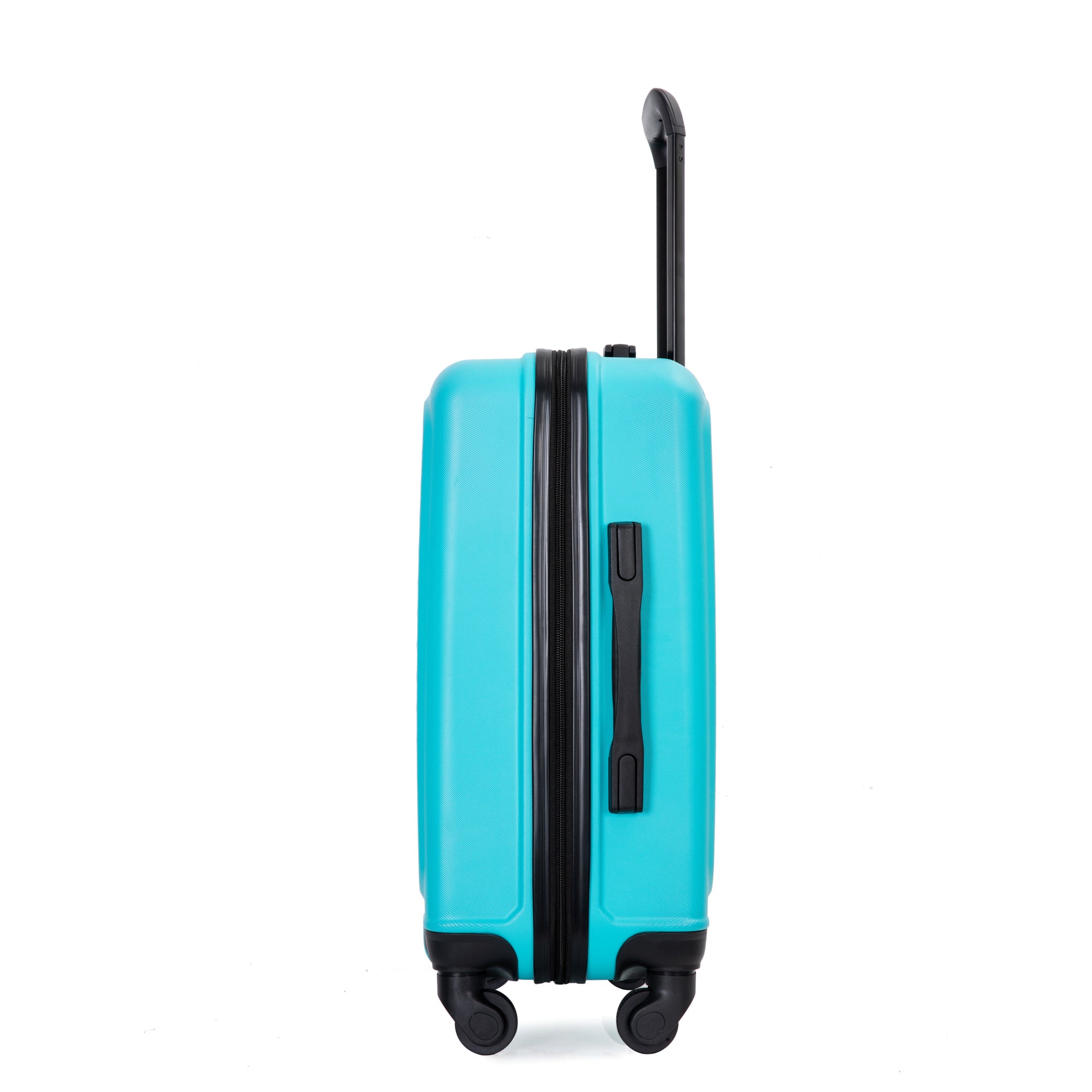 20" Lightweight Turquoise Carry on Luggage with Spinner Wheels, Durable Suitcase for Easy Travel