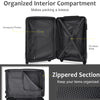 Hardshell Luggage Sets: 3 Pcs Spinner Suitcase with TSA Lock, Lightweight 20''24''28''