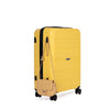 Hardshell Suitcase Spinner Wheels, Lightweight Durable Luggage Sets with TSA Lock, 3-Piece Set (20/24/28), Yellow