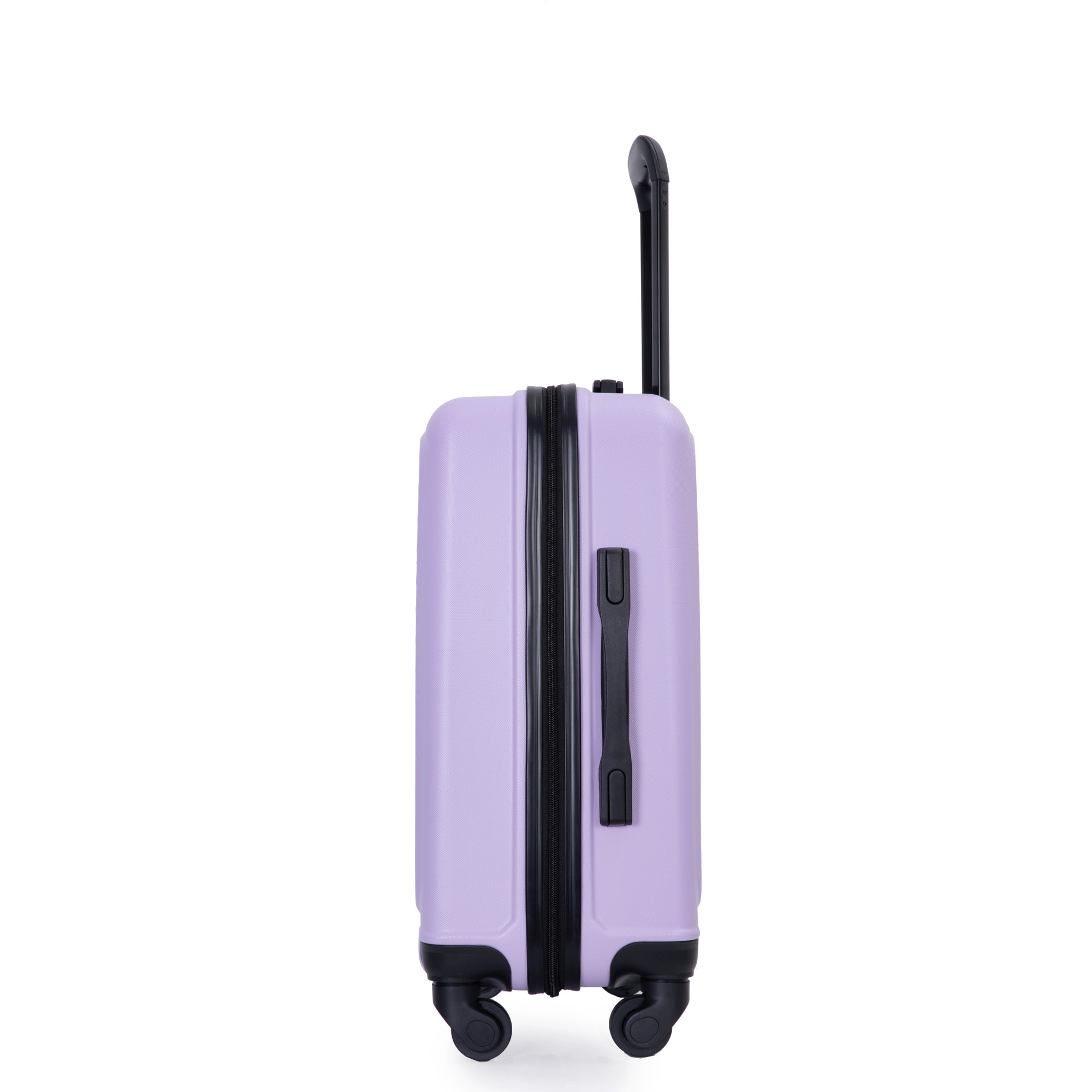 20" Carry on Luggage: Lightweight Suitcase with Spinner Wheels, Lavender Purple