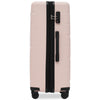 Luggage Sets 3 Piece Suitcase Set 20/24/28, Airline Approved, Hard Case with Spinner Wheels, Pink and Black