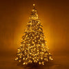 7.5ft Artificial Christmas Tree with 400 LED Lights, 1050 Bendable Branches - Creative Decorated Trees for Xmas Tree Christmas Decorations - Holiday Decoration, Various Colors and Sizes Available