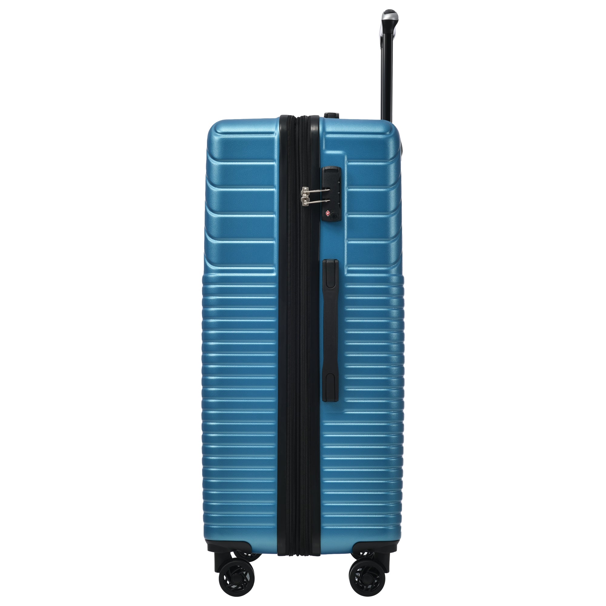 Hardshell Luggage Sets - 3 Piece Double Spinner Suitcase with TSA Lock, Lightweight and 8 Wheels - Available in 20'', 24'', 28'' Sizes