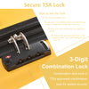 Suitcase Set: 3-Piece Luggage Set with TSA Lock, Hardside & Lightweight Carry On - 20''24''28'' Sizes Available