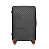 Hardshell Luggage Sets: 3 Piece Double Spinner Suitcase with TSA Lock, Lightweight & Durable, 8 Wheels, Sizes: 20'', 24'', 28''