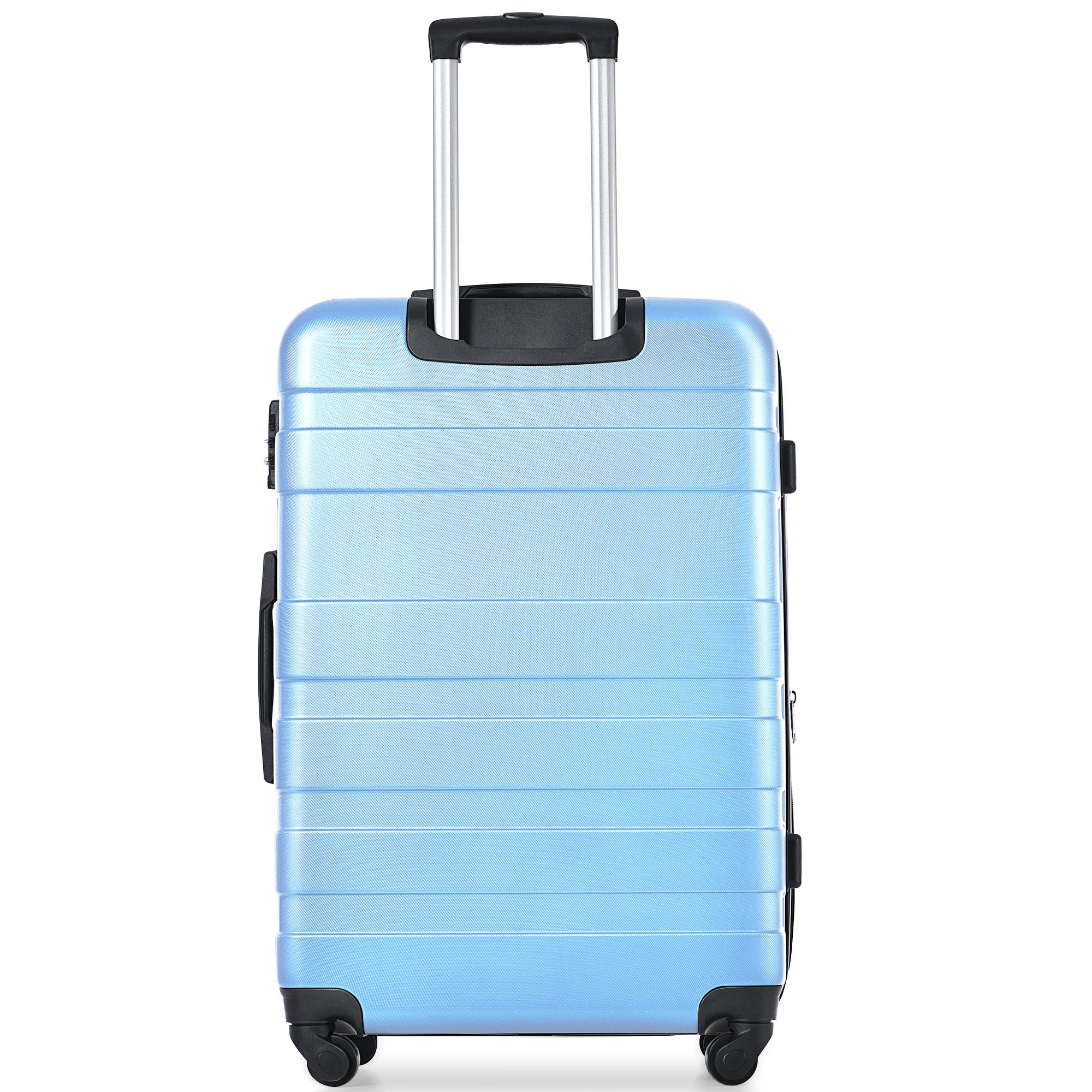 Luggage Sets - Expandable ABS Hardshell 3pcs Clearance Hardside Suitcase with TSA Lock, Spinner Wheels, Lightweight & Durable - 20''24''28'' (Sky Blue)