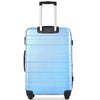 Luggage Sets - Expandable ABS Hardshell 3pcs Clearance Hardside Suitcase with TSA Lock, Spinner Wheels, Lightweight & Durable - 20''24''28'' (Sky Blue)