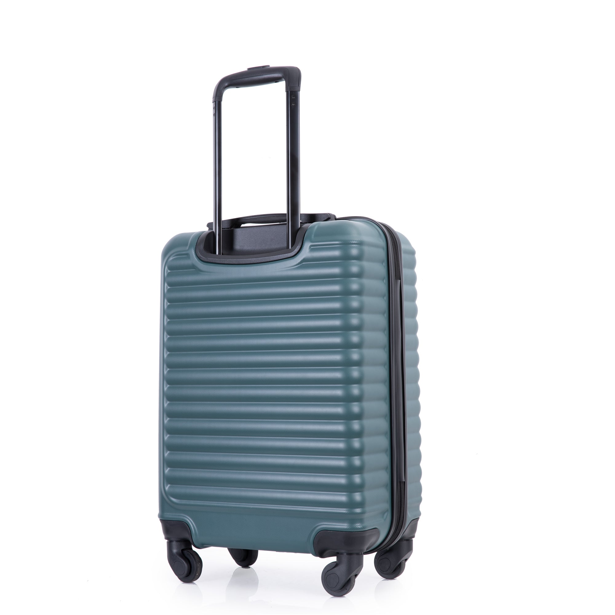 20" Carry on Luggage: Lightweight Spinner Suitcase, Green