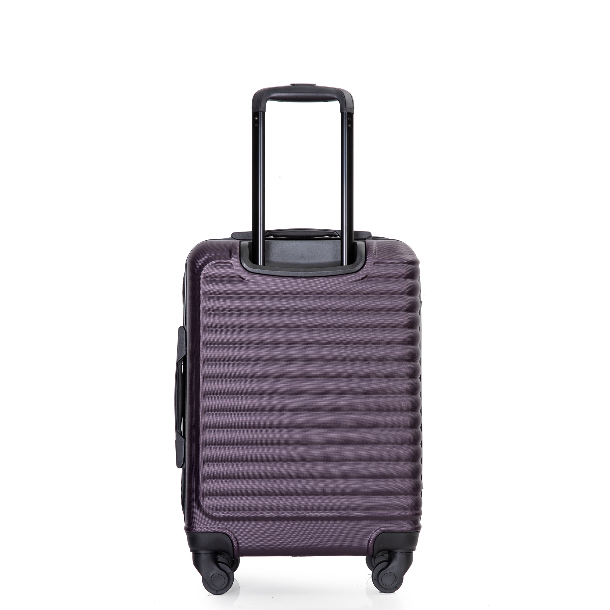 20" Carry on Luggage Lightweight Spinner Suitcase, Purple, Easy Mobility