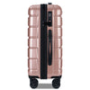 Luggage Sets 3pcs ABS+PC Hardshell Clearance Hardside Suitcase Spinner Wheels TSA Lock (20/24/28), RoseGold