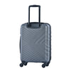 3 Piece ABS Lightweight Suitcase: Spinner Wheels, TSA Lock, Gray (20/24/28)