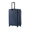 3-Piece Lightweight ABS Luggage Set with Hooks, Spinner Wheels, TSA Lock - Navy (20/24/28)