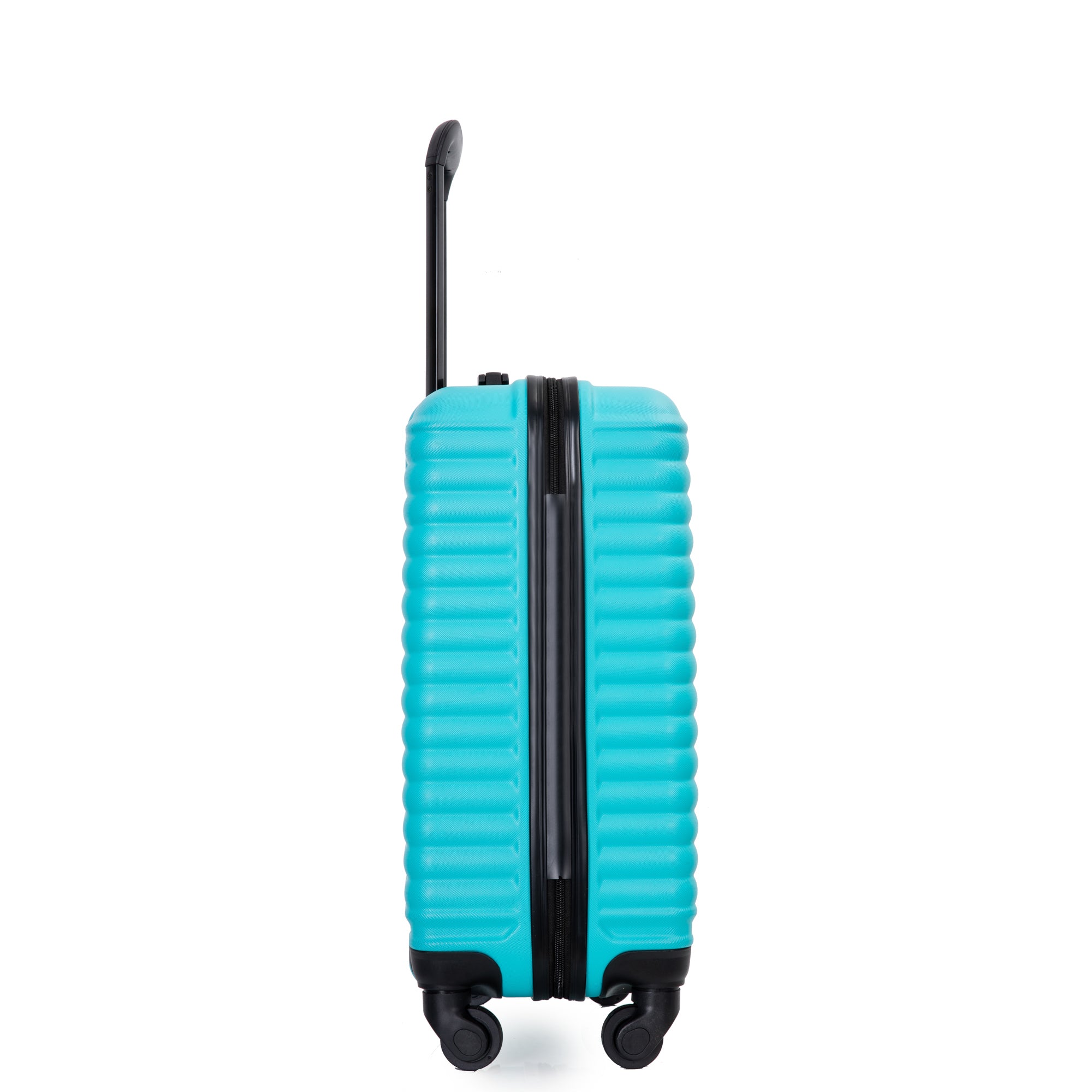 20" Lightweight Turquoise Carry on Luggage with Spinner Wheels, Durable Suitcase for Easy Travel