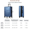 Luggage Sets 3 Piece Suitcase Set 20/24/28, Carry on Luggage Airline Approved, Hard Case with Spinner Wheels, Navy