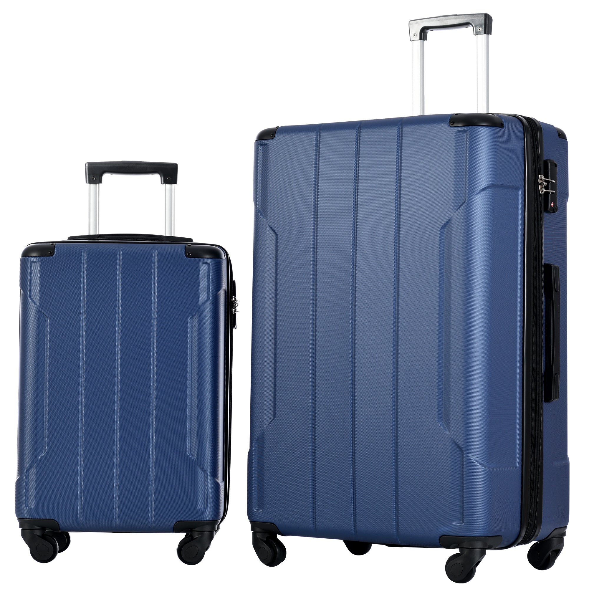 Hardshell Luggage Spinner Suitcase with TSA Lock Lightweight Expandable 24'' - Durable Travel Companion with Secure Lock, Lightweight Design, and Expandable Capacity - Available in Various Colors and Sizes