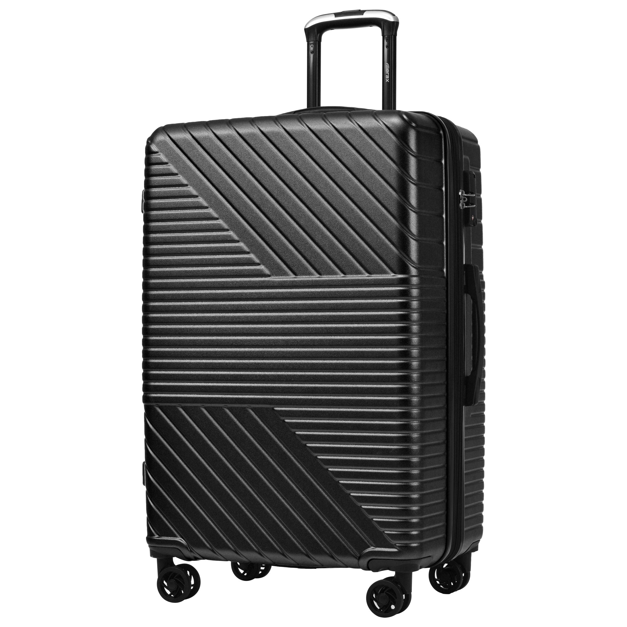 Hardshell Luggage Sets: Lightweight 20''24''28'' Suitcase with TSA Lock, 8 Wheels, and Double Spinner Technology