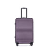 3 Piece Luggage Sets with Spinner Wheels, TSA Lock, Lightweight ABS Suitcase - Purple (20/24/28)