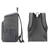 Large Capacity Heat Preservation Backpack Water-Proof Bag Grey - Spacious and Insulated Outdoor Gear for Exceptional Heat Retention