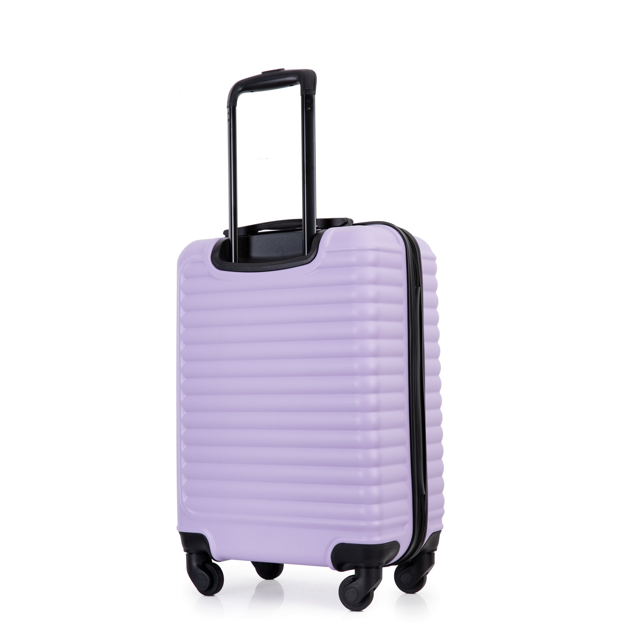 20" Carry on Luggage: Lightweight Suitcase with Spinner Wheels, Lavender Purple