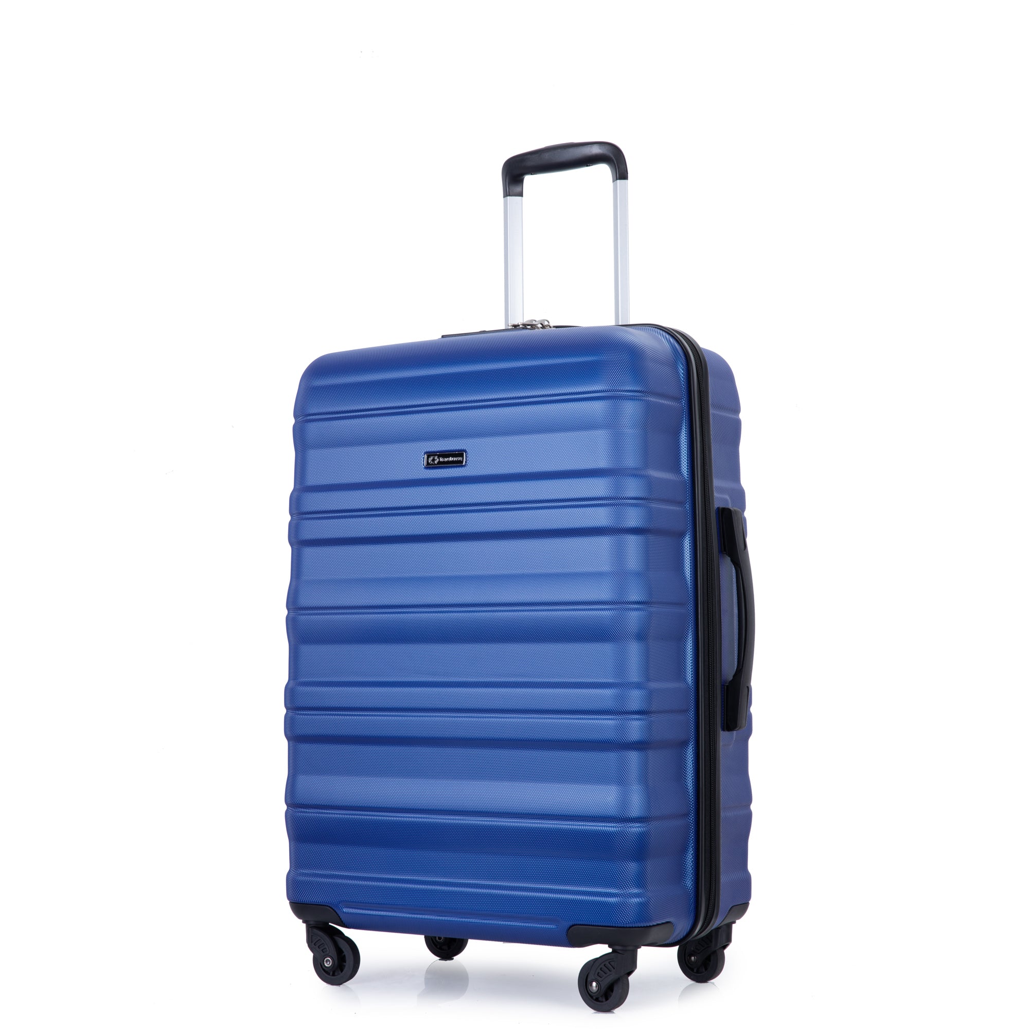 3 Piece Luggage Sets: Lightweight & Durable Expandable Suitcase with Hooks, Spinner Wheels, TSA Lock, Dark Blue (21/25/29)