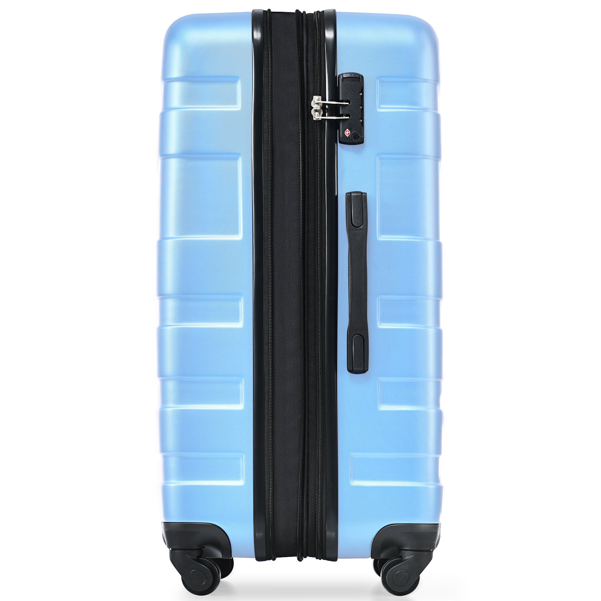 Luggage Sets - Expandable ABS Hardshell 3pcs Clearance Hardside Suitcase with TSA Lock, Spinner Wheels, Lightweight & Durable - 20''24''28'' (Sky Blue)