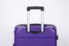 Hardshell Spinner Wheels PP Luggage Set - Lightweight, Durable Suitcase with TSA Lock - 3-Piece Set (20/24/28) - Purple