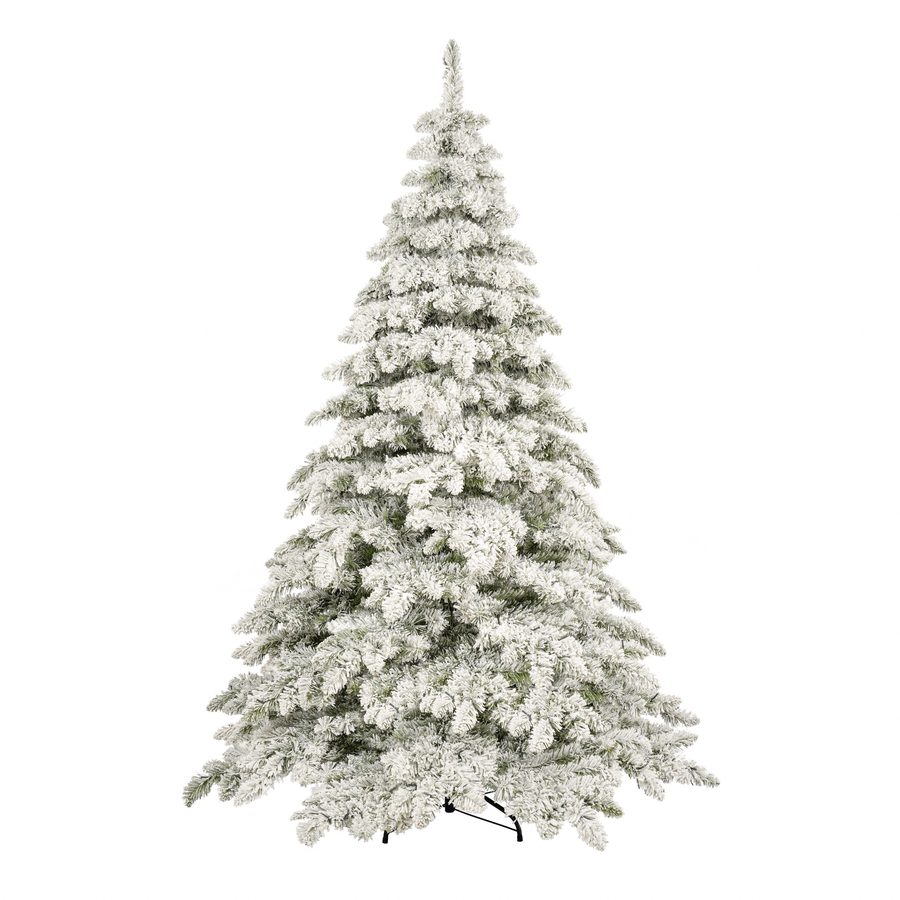 7.5ft Artificial Christmas Tree with 400 LED Lights, 1050 Bendable Branches - Creative Decorated Trees for Xmas Tree Christmas Decorations - Holiday Decoration, Various Colors and Sizes Available