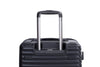 3 Piece Lightweight Suitcase Set with Spinner Wheels, TSA Lock, Two Hooks, (21/25/29) - Black