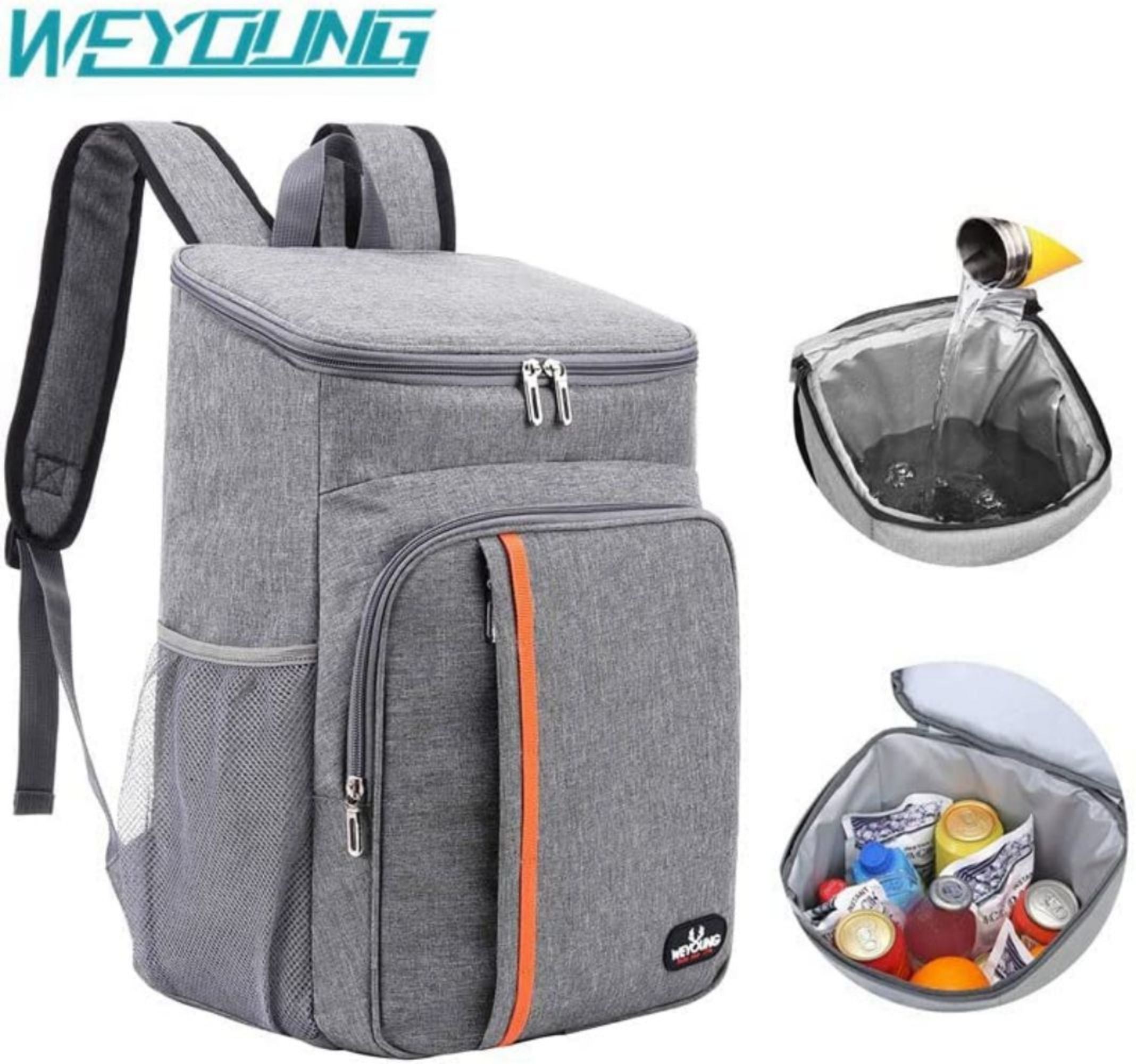 Large Capacity Heat Preservation Backpack Water-Proof Bag Grey - Spacious and Insulated Outdoor Gear for Exceptional Heat Retention