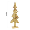 Wooden Pine Tree Accent Decor - Small Brown Décor Piece for a Natural Touch to Any Space