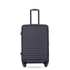 3 Piece Luggage Sets - Lightweight ABS Suitcase with Spinner Wheels, TSA Lock, Two Hooks - Lavender Purple (20/24/28)