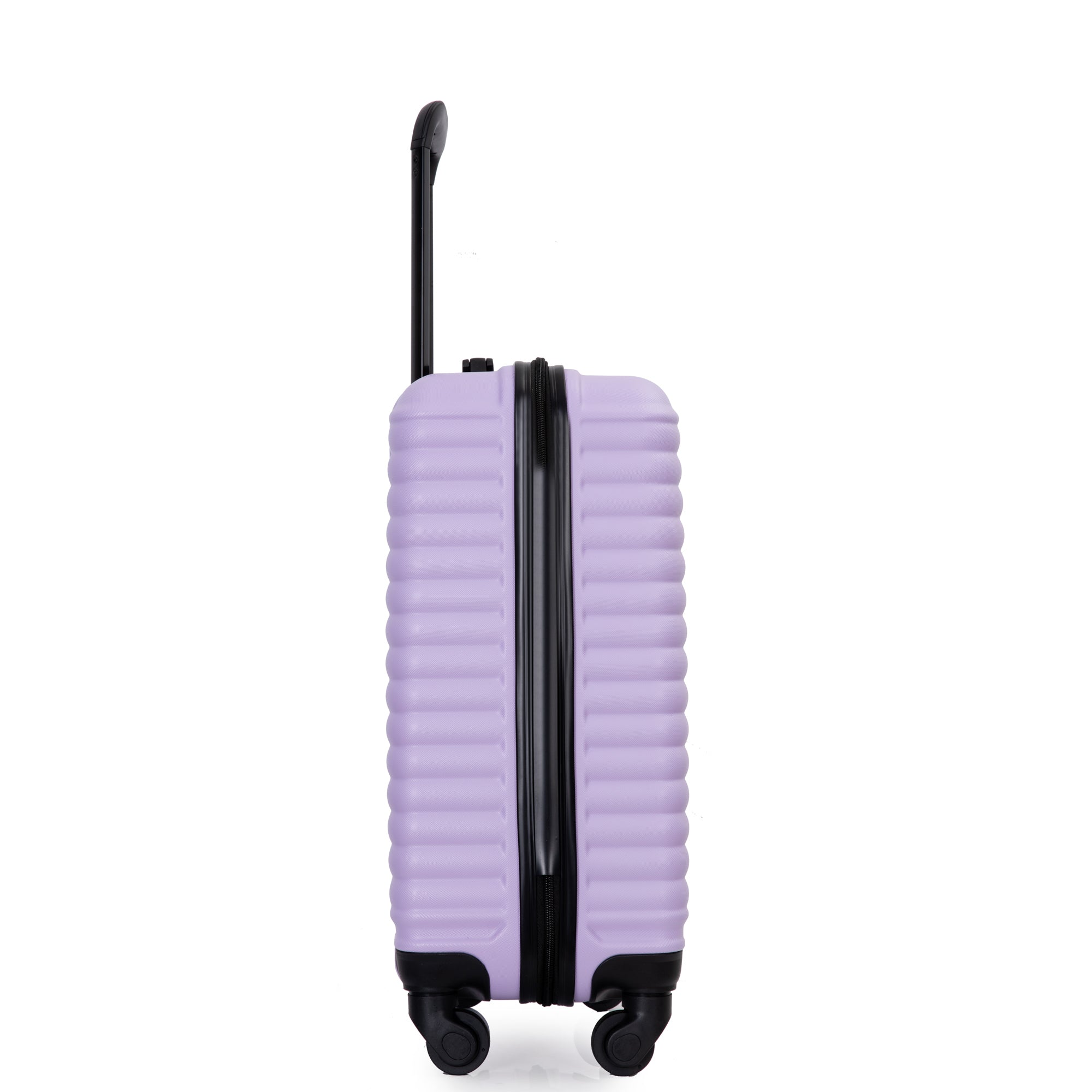 20" Carry on Luggage: Lightweight Suitcase with Spinner Wheels, Lavender Purple