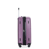 Expandable 3-Piece Lightweight Suitcase Set with Spinner Wheels, TSA Lock - Purple (21/25/29)