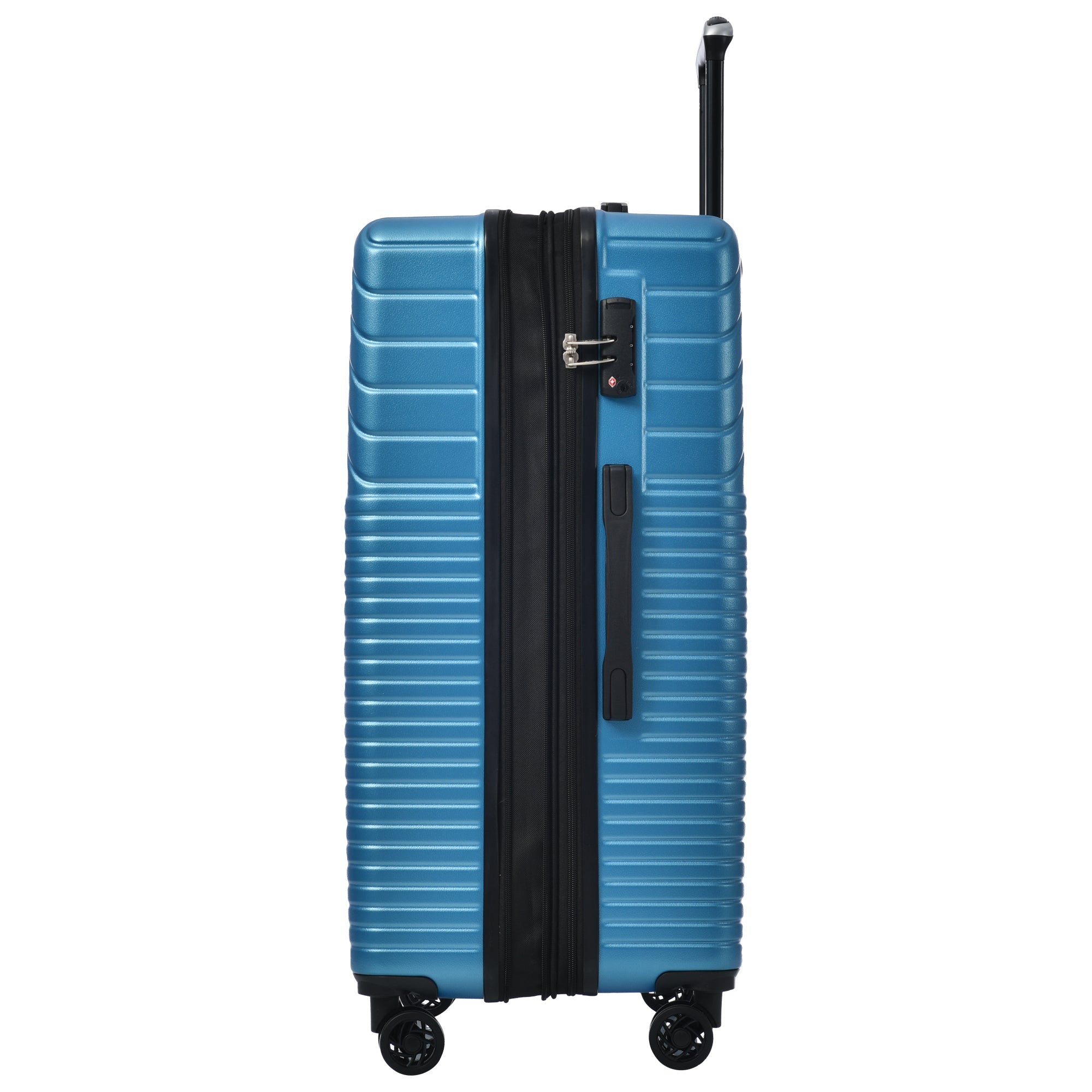 Hardshell Luggage Sets - 3 Piece Double Spinner Suitcase with TSA Lock, Lightweight and 8 Wheels - Available in 20'', 24'', 28'' Sizes