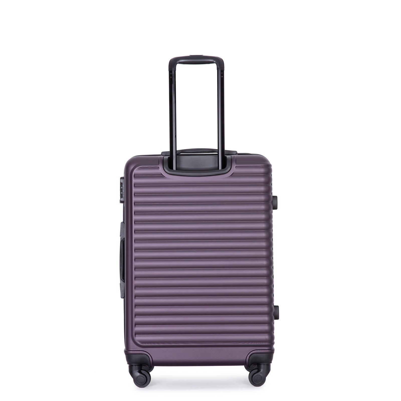 3 Piece Luggage Sets with Spinner Wheels, TSA Lock, Lightweight ABS Suitcase - Purple (20/24/28)