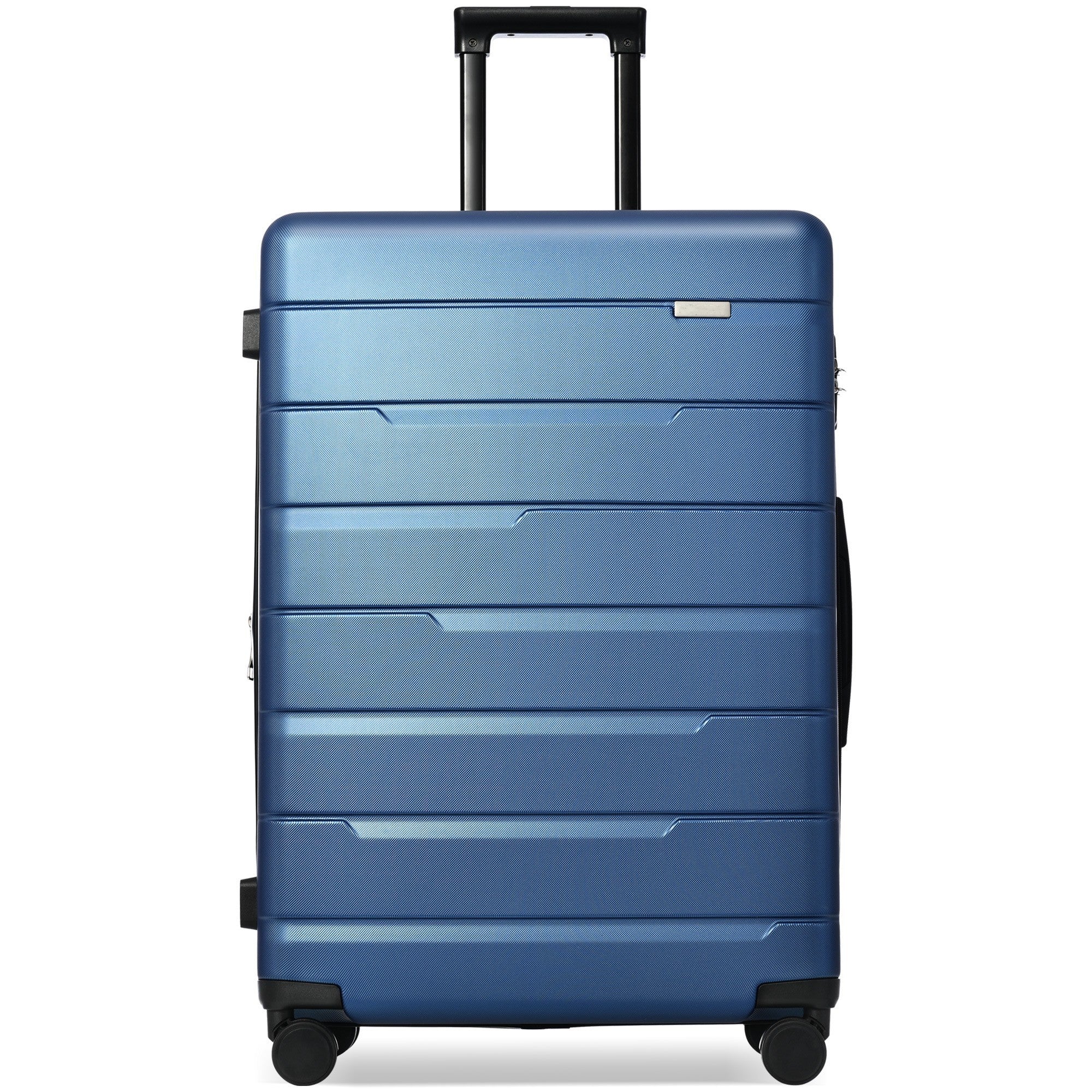 Luggage Sets 3 Piece Suitcase Set 20/24/28, Carry on Luggage Airline Approved, Hard Case with Spinner Wheels, Navy