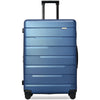 Luggage Sets 3 Piece Suitcase Set 20/24/28, Carry on Luggage Airline Approved, Hard Case with Spinner Wheels, Navy