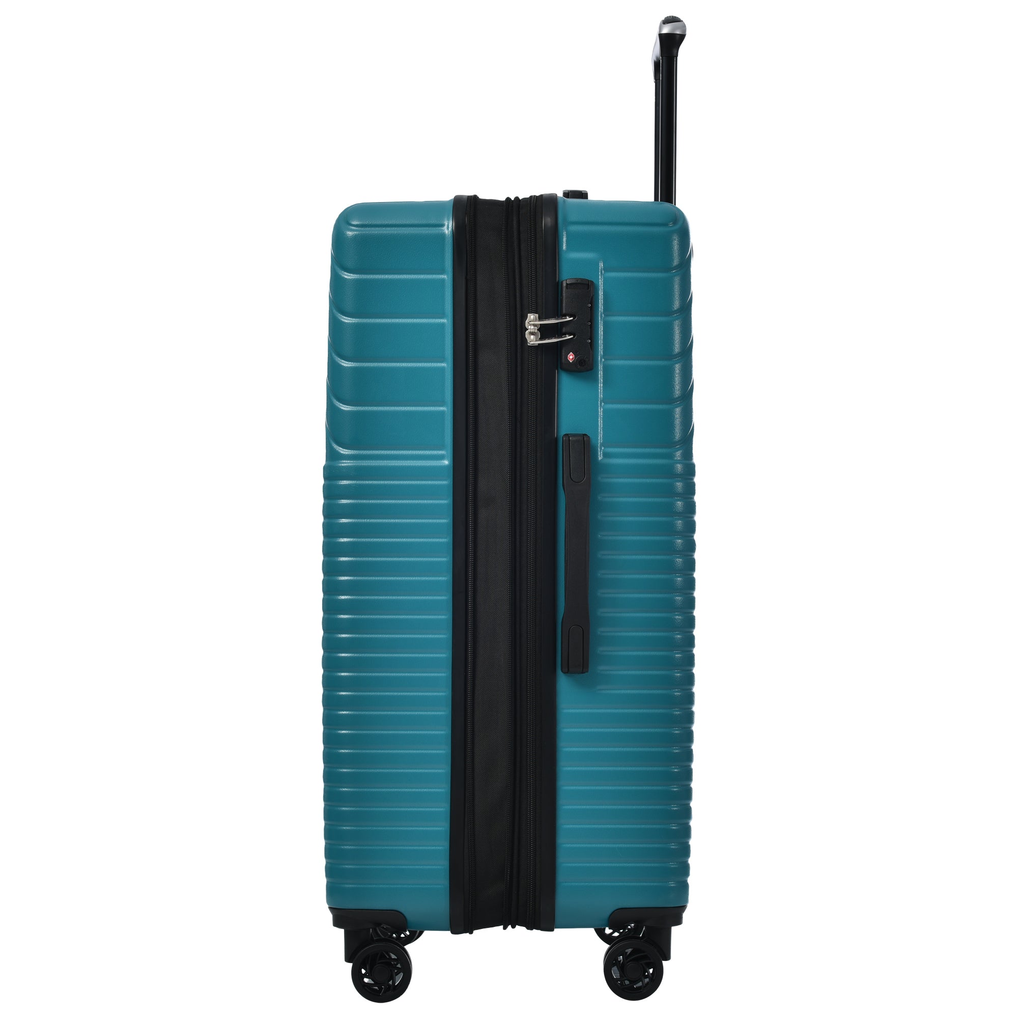 Hardshell Luggage Sets 3 Piece Double Spinner 8 Wheels Suitcase with TSA Lock - Lightweight, 20''24''28'' Sizes Available