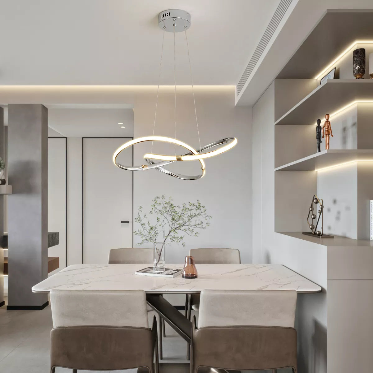 Modern Pendant LED Chandelier Lamp